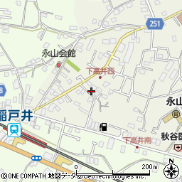 茨城県取手市下高井2435周辺の地図