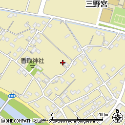 埼玉県越谷市三野宮159周辺の地図