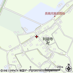 千葉県香取市長島222周辺の地図