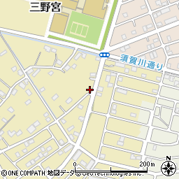 埼玉県越谷市三野宮229周辺の地図