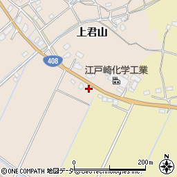 茨城県稲敷市上君山1周辺の地図