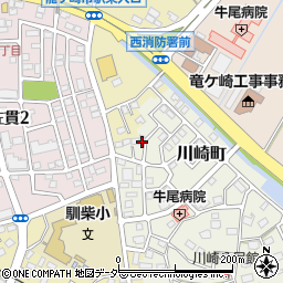 茨城県龍ケ崎市川崎町137周辺の地図