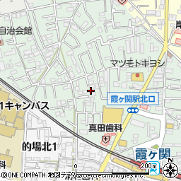トレジャー霞ケ関周辺の地図
