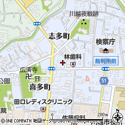 有限会社矢島製麺所周辺の地図