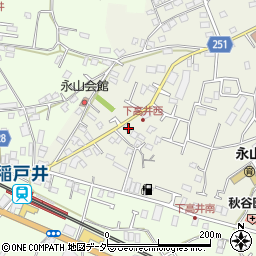 茨城県取手市下高井2434周辺の地図