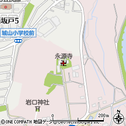永源寺周辺の地図