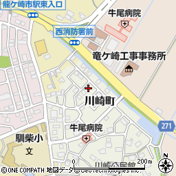 茨城県龍ケ崎市川崎町31周辺の地図