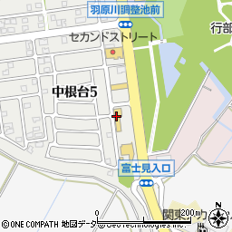 株式会社ホンダカーズ茨城　龍ヶ崎中根台店周辺の地図