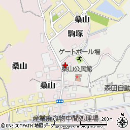 茨城県稲敷市駒塚1633周辺の地図