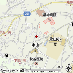 茨城県取手市下高井2376-6周辺の地図