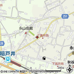 茨城県取手市下高井2447周辺の地図