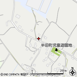 茨城県龍ケ崎市半田町387周辺の地図