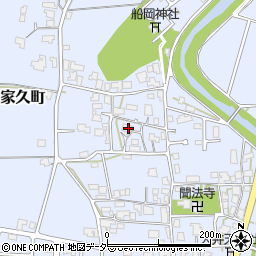 福井県越前市家久町74周辺の地図