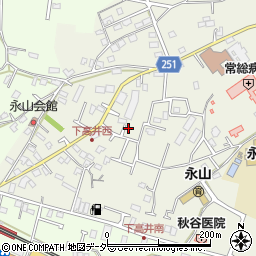 茨城県取手市下高井2125周辺の地図