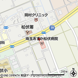 埼玉あすか松伏病院周辺の地図