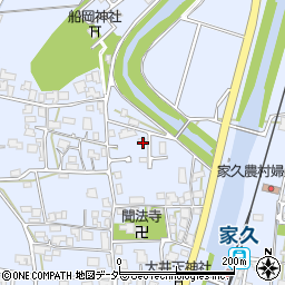 福井県越前市家久町75周辺の地図