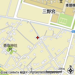 埼玉県越谷市三野宮317周辺の地図