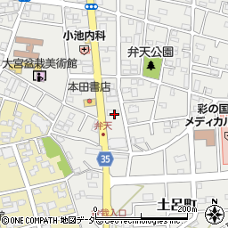 埼玉県さいたま市北区土呂町2丁目32周辺の地図