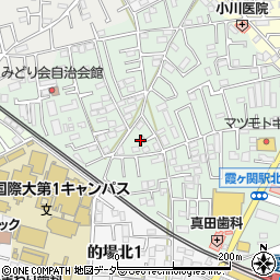 埼玉県川越市的場2200周辺の地図