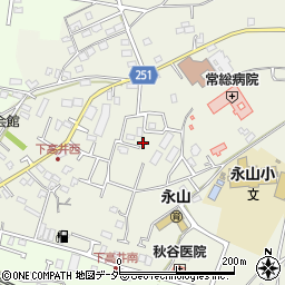 茨城県取手市下高井2404-1周辺の地図