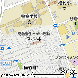 ミアケ印刷所周辺の地図