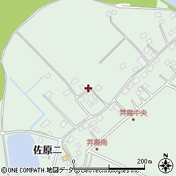 千葉県香取市笄島周辺の地図