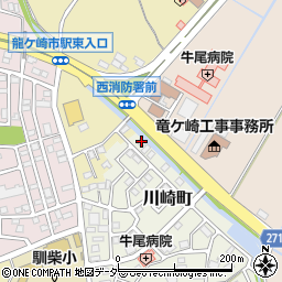 茨城県龍ケ崎市川崎町2周辺の地図