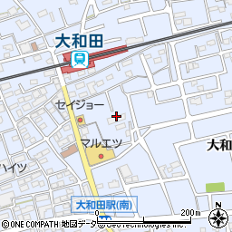 サンライフ大和田周辺の地図
