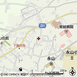 茨城県取手市下高井2404-11周辺の地図
