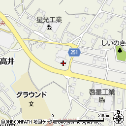 茨城県取手市下高井2024周辺の地図