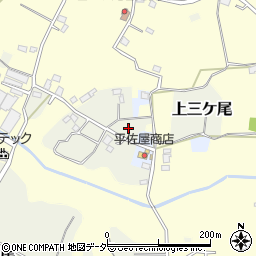 千葉県野田市上三ケ尾337周辺の地図