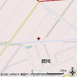 茨城県神栖市鰐川周辺の地図