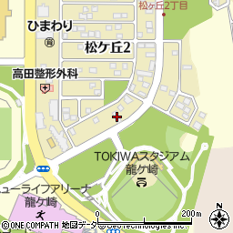 フレンドリーコート松ケ丘周辺の地図