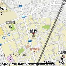埼玉県さいたま市北区盆栽町463周辺の地図