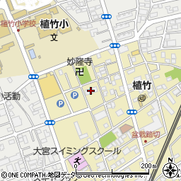 フローラ盆栽町周辺の地図