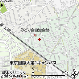 霞ヶ関第一浄水場周辺の地図
