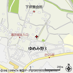 茨城県取手市下高井1500周辺の地図
