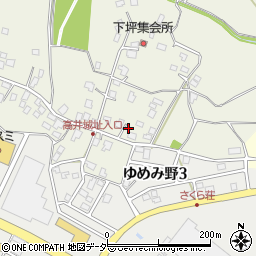 茨城県取手市下高井1469周辺の地図