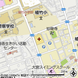 ヤオコー大宮盆栽町店周辺の地図