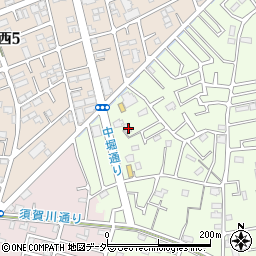 埼玉県越谷市恩間780周辺の地図