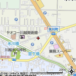 埼玉県川越市氷川町117-11周辺の地図