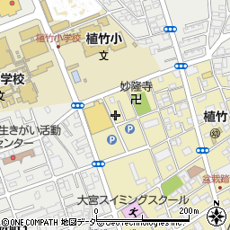 埼玉県さいたま市北区盆栽町490周辺の地図