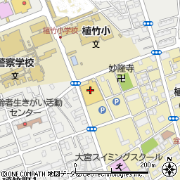 埼玉県さいたま市北区盆栽町485周辺の地図