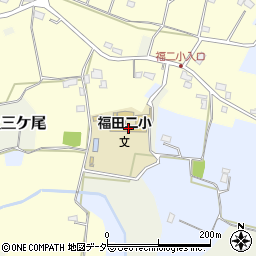 野田市立福田第二小学校周辺の地図