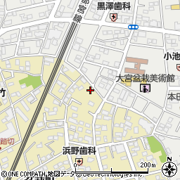 埼玉県さいたま市北区盆栽町328周辺の地図
