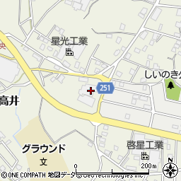 茨城県取手市下高井1261周辺の地図