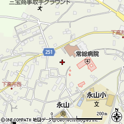 茨城県取手市下高井2144周辺の地図