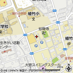 埼玉県さいたま市北区盆栽町489周辺の地図