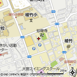 埼玉県さいたま市北区盆栽町500周辺の地図