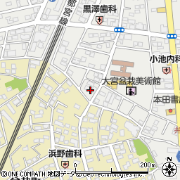 埼玉県さいたま市北区土呂町2丁目4周辺の地図